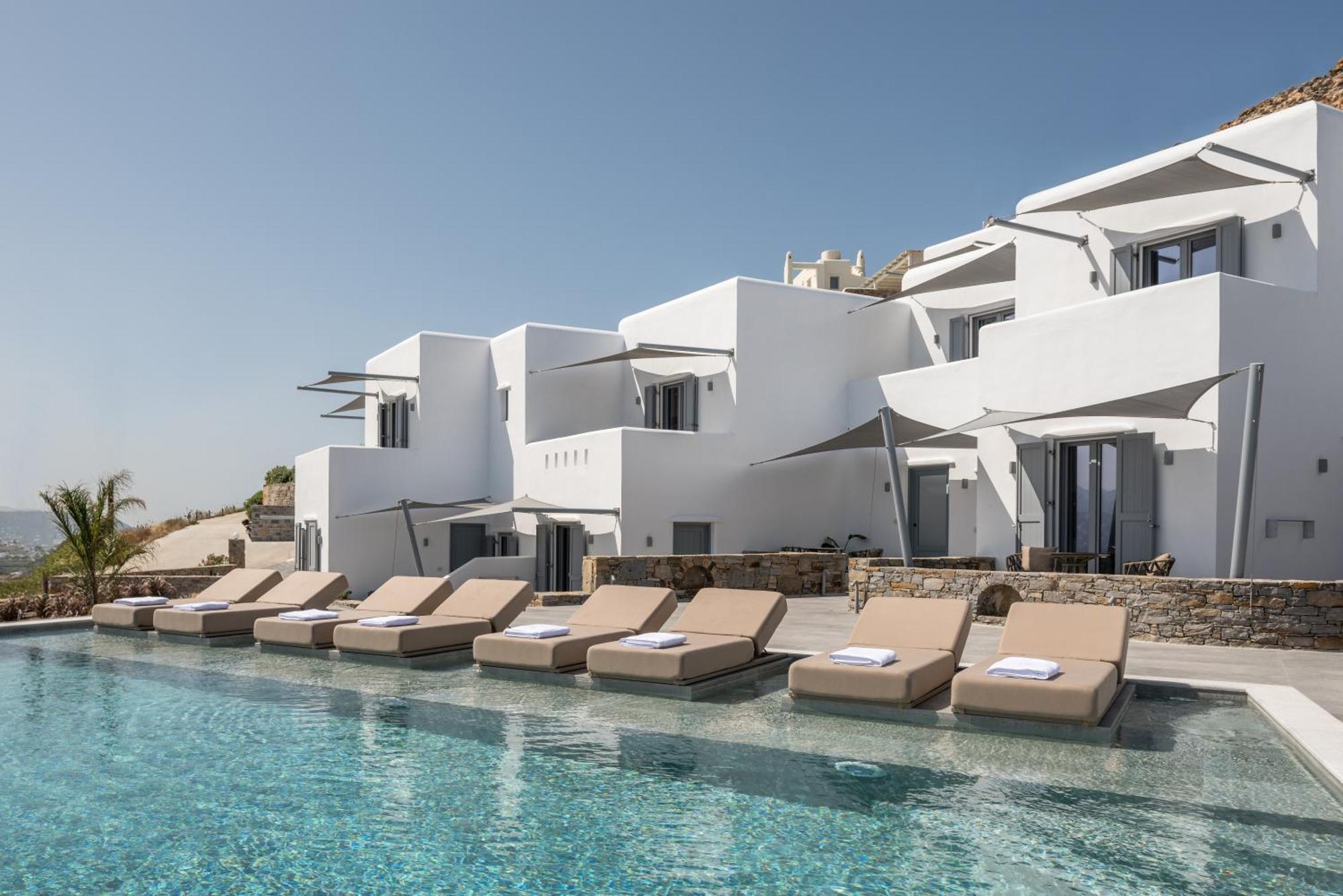 Virtu On The Hill Hotel Stelida  Bagian luar foto