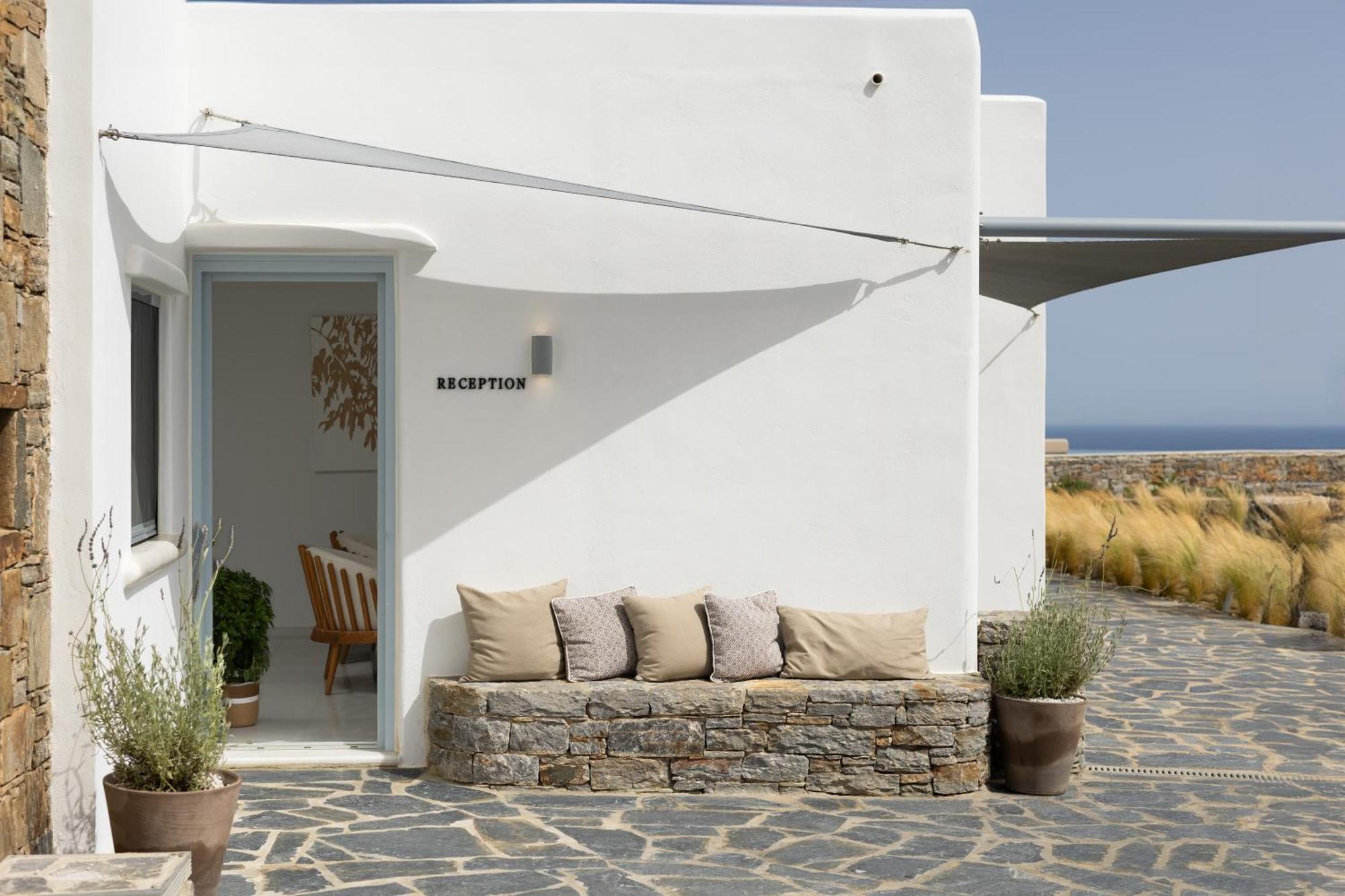 Virtu On The Hill Hotel Stelida  Bagian luar foto